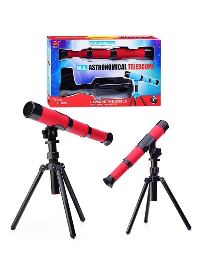 Astronomical Telescope for Kids (Red) - Image 1
